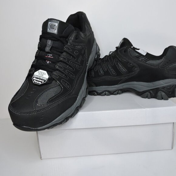Skechers men's Cankton steel toe safety shoes. brand new. - Picture 2 of 4
